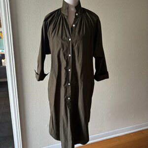 ORGANIC by John Patrick, Button-Down Shirt Dress